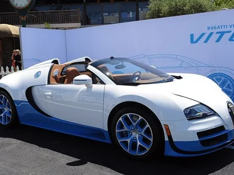 Vẻ đẹp mê hoặc của Bugatti Veyron Vitesse