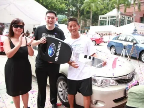 Kỹ sư cơ khí đoạt giải Subaru Impreza The Challenge 2010