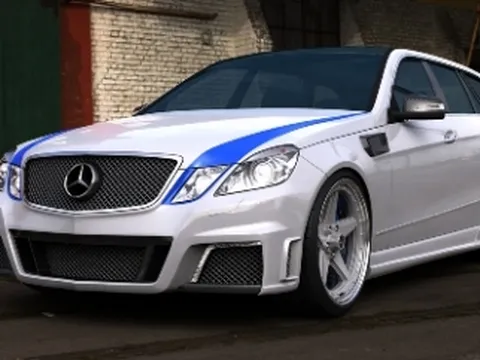 ''Phong cách đường phố'' cho Merecedes-Benz E63 AMG Estate