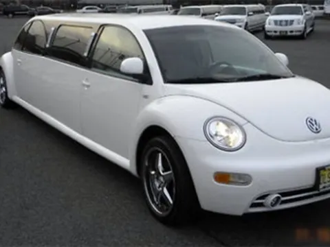 Rao bán “con bọ” siêu dài New Beetle limousine
