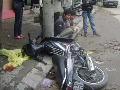 Tai nạn nghiêm trọng trước cửa quán Karaoke