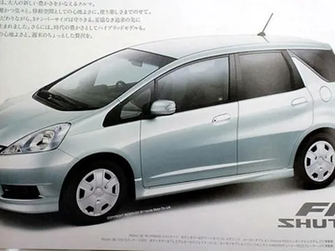 Fit Shuttle: “Bài mới" của Honda tại Nhật