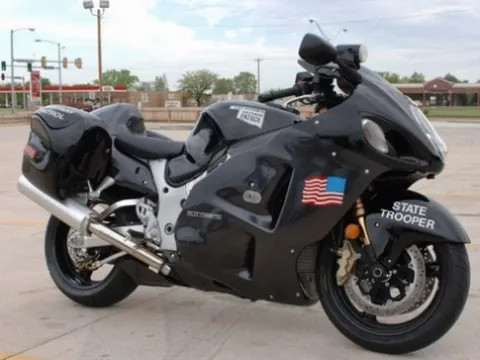Siêu xe cảnh sát Suzuki Hayabusa 
