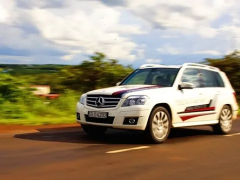 Trải nghiệm Mercedes-Benz GLK tại Buôn Mê Thuột