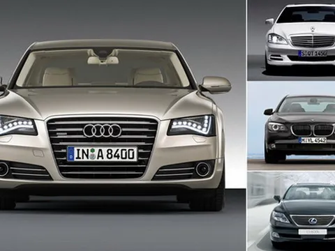 Cuộc đua giữa những chiếc sedan hạng sang
