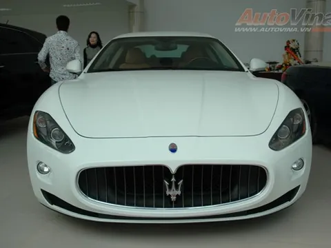Siêu xe Maserati Granturismo Coupe đã có mặt tại Việt Nam