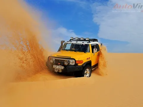 OffRoad vượt cát, đón hoàng hôn Mũi Né