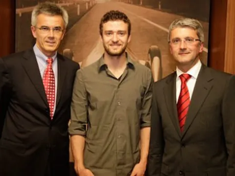 Justin Timberlake làm đại sứ thương hiệu Audi