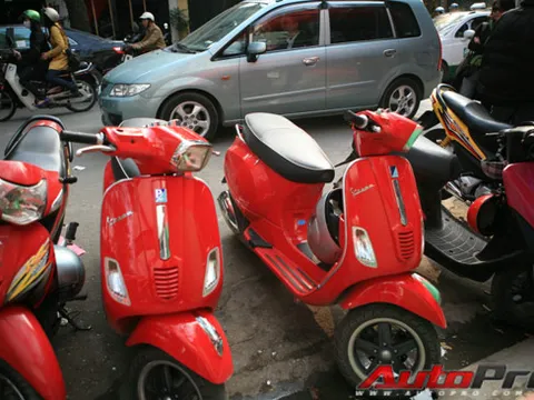 Piaggio Vespa S bất ngờ xuất hiện tại Hà Nội