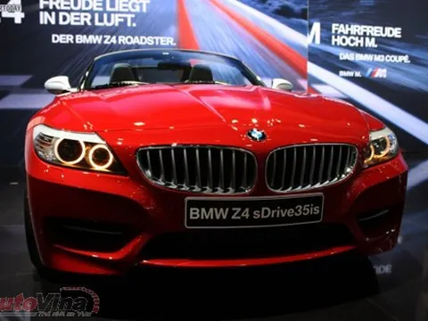 BMW Z4 sDrive35is nổi bật tại triển lãm Leipzig