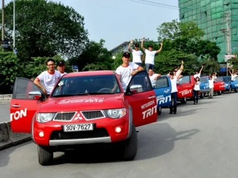 Trải nghiệm mới cùng Mitsubishi Triton