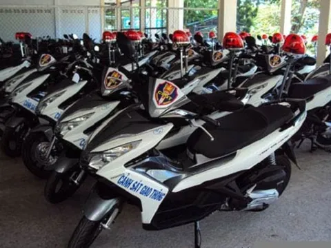 Tiền Giang: CSGT sẽ tuần tra bằng xe AirBlade