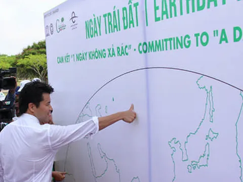 Bridgestone Việt Nam đồng tổ chức Ngày Trái Đất 2014