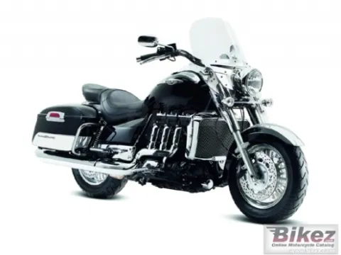 Khối động cơ cực mạnh của 2011 Triumph Rocket III 