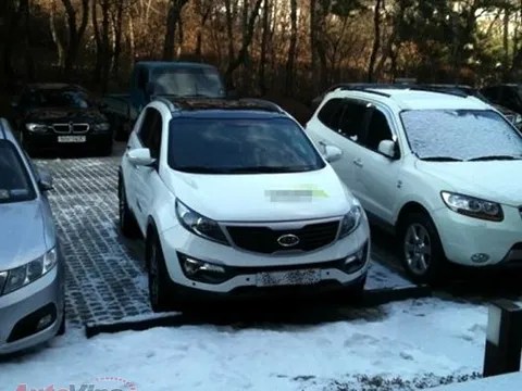 Kia Sportage R xuất hiện trên đường phố