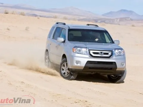 Tiện nghi hơn với Honda Pilot Touring 2011