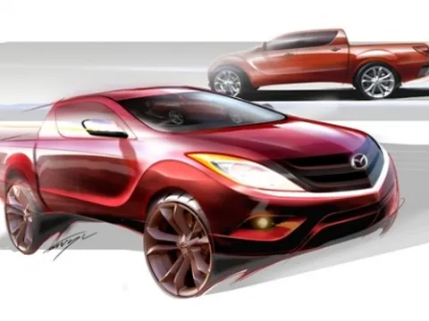 Vén màn mẫu bán tải của Mazda