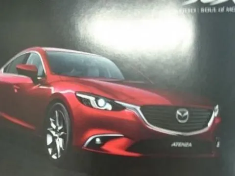 Mazda 6 bản nâng cấp lộ diện