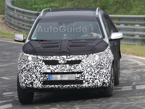 "Chộp" Kia Sorento trên đường thử 