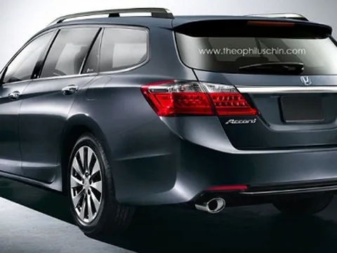 Honda Accord lộ thêm phiên bản 5 cửa