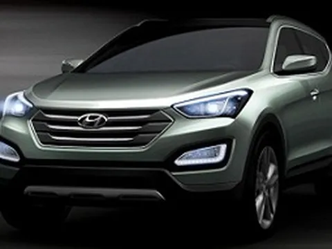 Hyundai Santa Fe 2013 lộ diện hoàn toàn