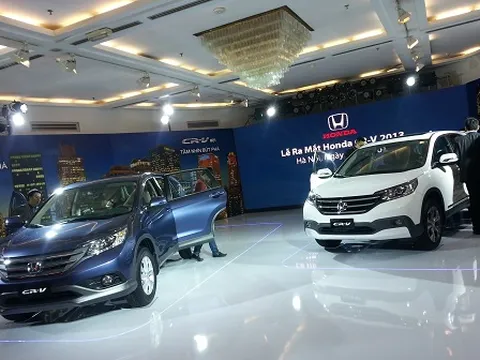 Chi tiết Honda CR-V 2013 tại Việt Nam