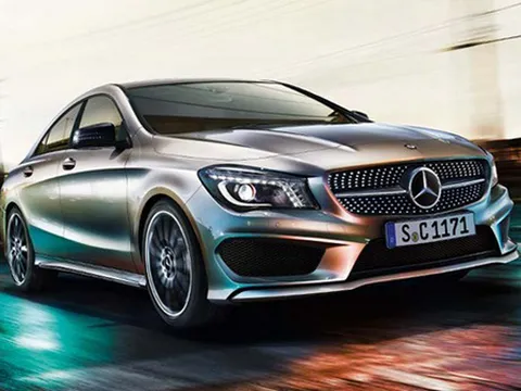 Hình ảnh đầu tiên về Mercedes CLA mới