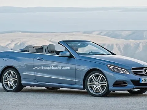 Lộ ảnh Mercedes E-Class 2014 mui trần