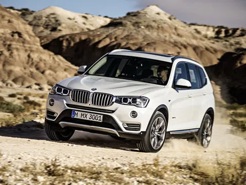 BMW công bố thông tin về X3 2015 mới