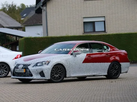 Lộ diện Lexus GS-F bản thử nghiệm
