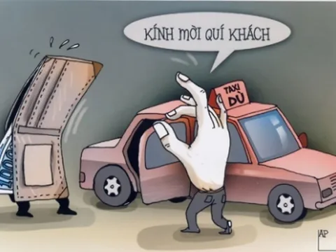 Rét đậm, Taxi "dù" đua nhau "chặt chém" giá