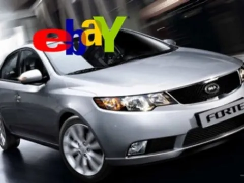 Lên eBay mua xe mới của Kia