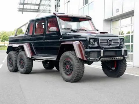 Mercedes G63 AMG 6x6 cũng bị "độ"!
