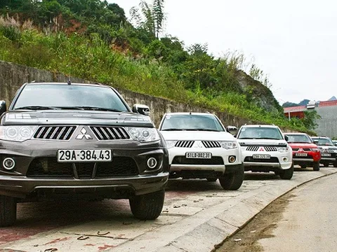 Mitsubishi kết thúc hành trình xuyên Việt