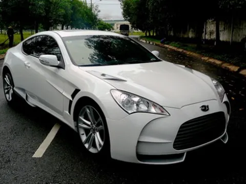 Genesis Coupe độ kiểu One-77 tại Việt Nam