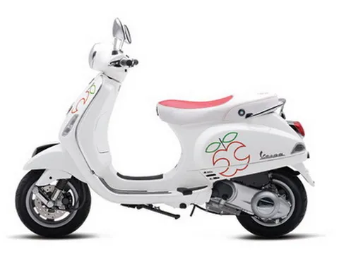 Ra mắt Piaggio Vespa LX "táo" 