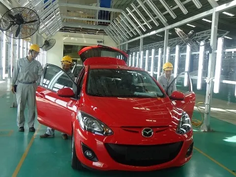 Việt Nam sẽ xuất khẩu xe Mazda sang Lào