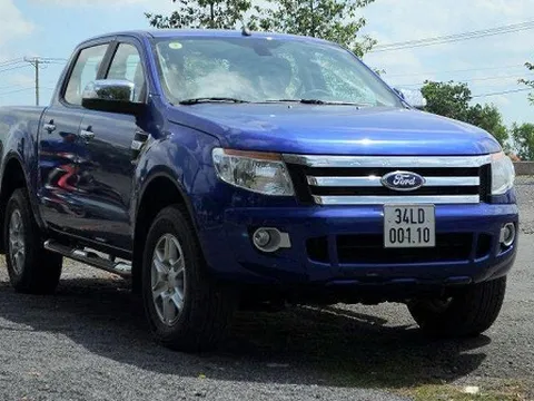 Ford Ranger 2012 đã có thể lái thử ở Việt Nam