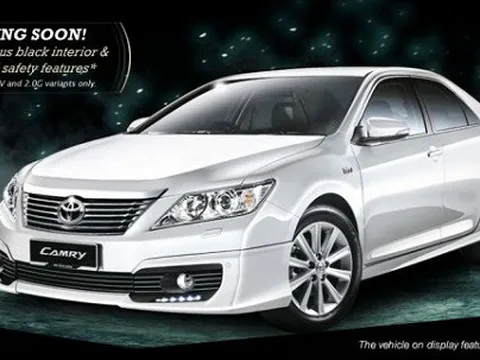 Camry mới sẽ có hệ thống cân bằng điện tử