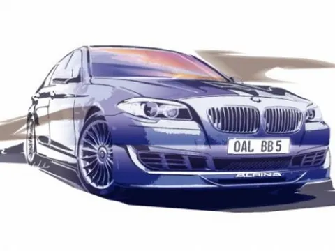Lộ diện BMW Alphina B5 F10 Bi Turbo