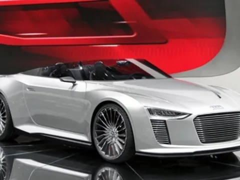  Audi mang e-Tron Spyder đến Paris Auto Show 2010