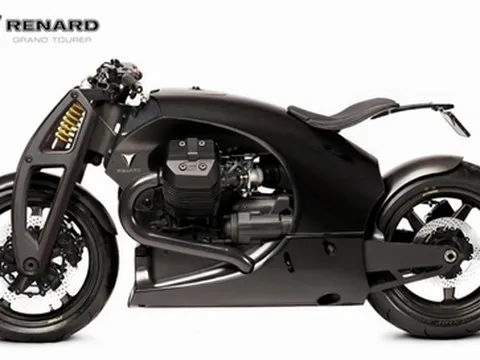 Renard GT - xe môtô siêu nhẹ đến từ Estonia