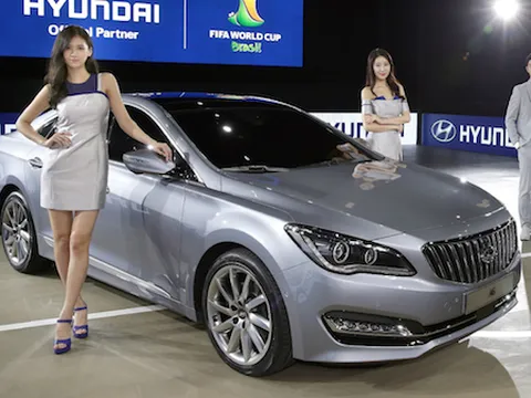 Hyundai ra mắt sedan hạng sang AG