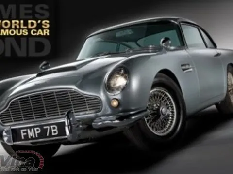 Đấu giá Aston Martin DB5  của Jame Bond