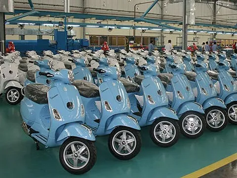  Piaggio VN nâng năng lực sản xuất lên 100.000 xe
