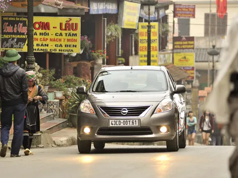 Nissan Sunny 1.5 AT - Hành quân Tây Bắc