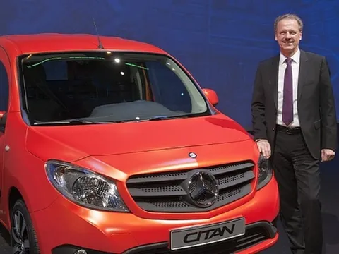 Mercedes-Benz sắp ra xe tải Mini Citan mới