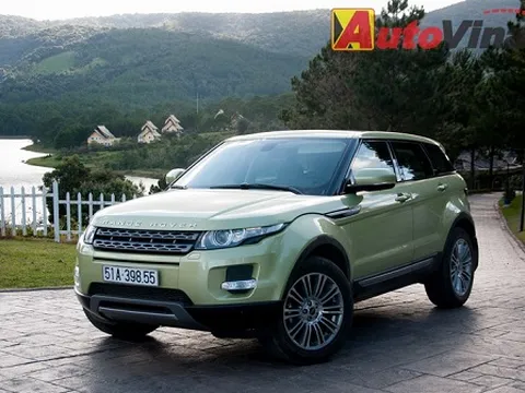 Cận cảnh Range Rover Evoque tại Việt Nam