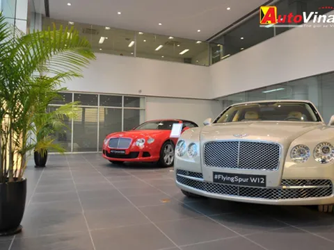 Bentley khai trương showroom HN vào tháng 11