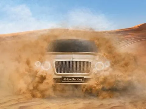 Bentley lộ hình chiếc SUV mạnh nhất thế giới 